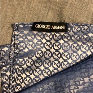 Giorgio Armani 100% silk pocket square